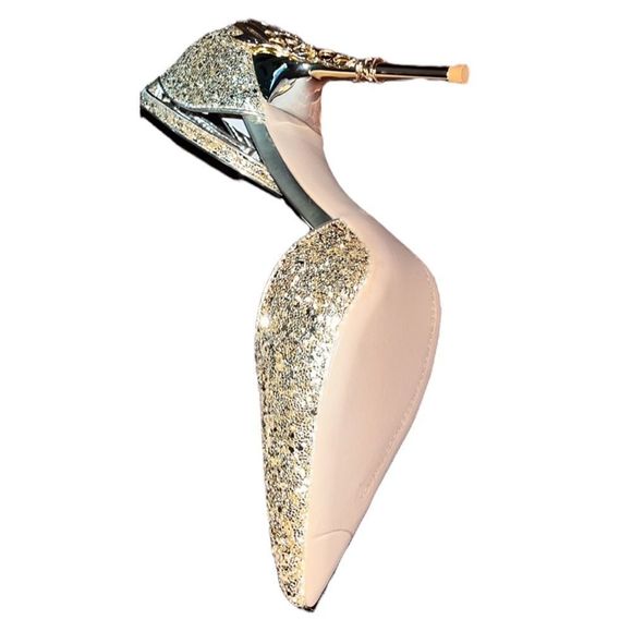 🌳🌟 Big Tree Sparkling Heels - Picture 4 of 7